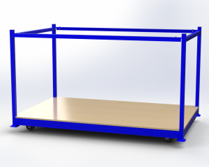 Dasher Board Cart Assembly