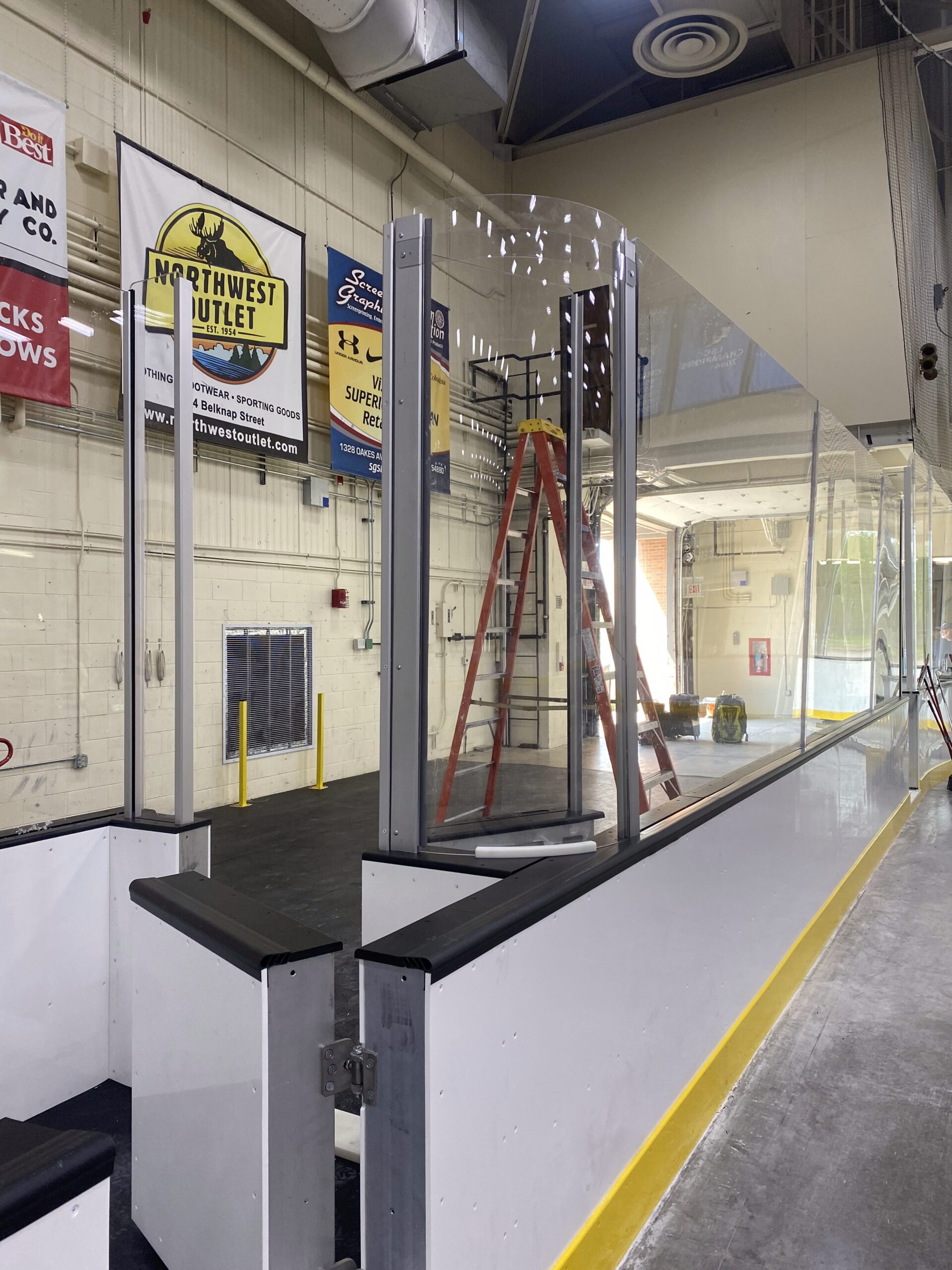 Curved Acrylic Safety Termination