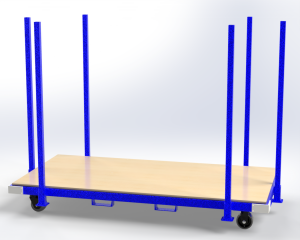 Arena Floor Storage Cart